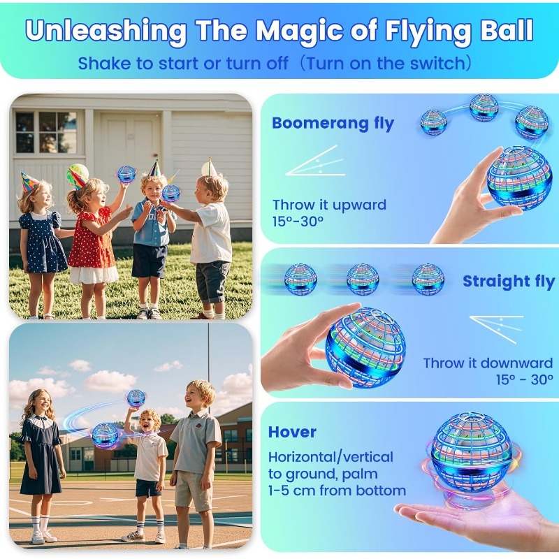 Flying Orb Ball Toy, Hand Cont - đánh giá và giá Drone Ball Rc
