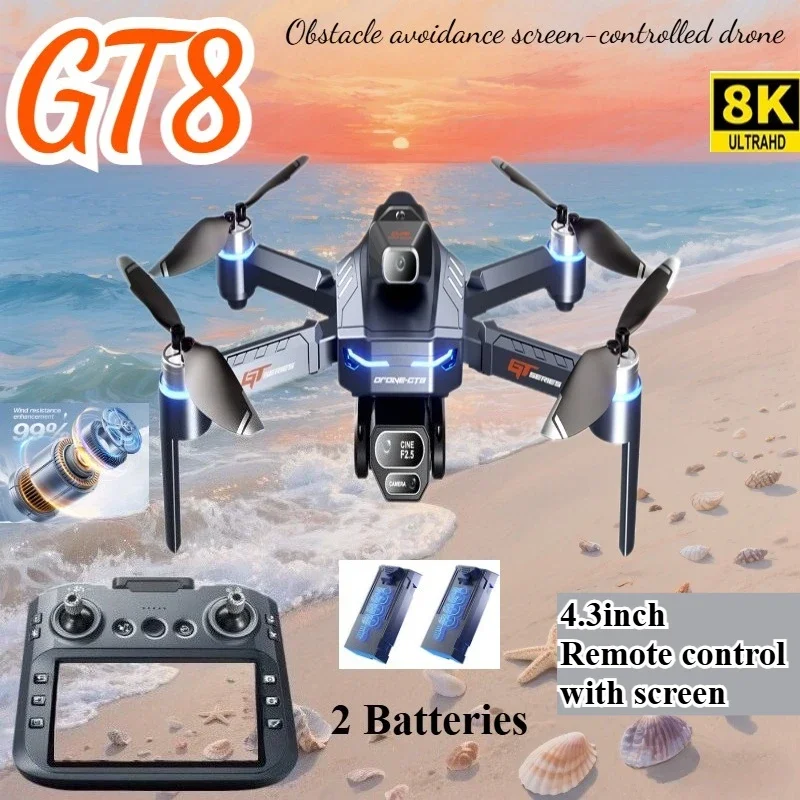 Drone 4K HD GT8 Camera Obstacl - đánh giá và giá Drone Gt8 Rc