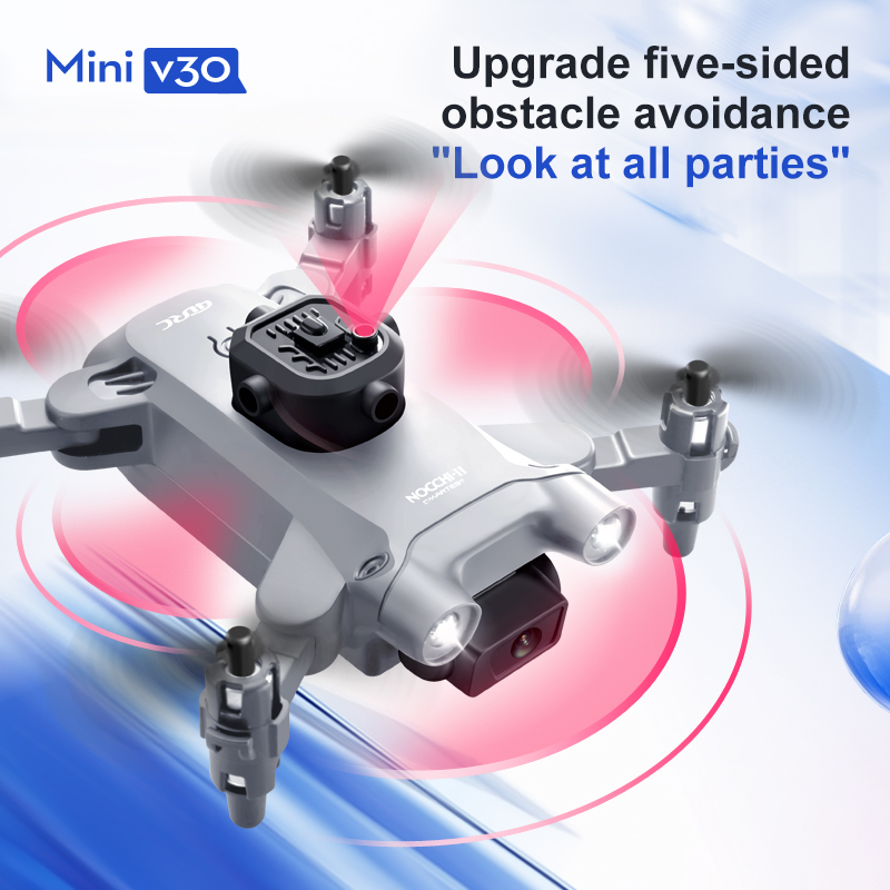 Mini V30 WiFi FPV Drone With 4 - đánh giá và giá Drone Without Rc