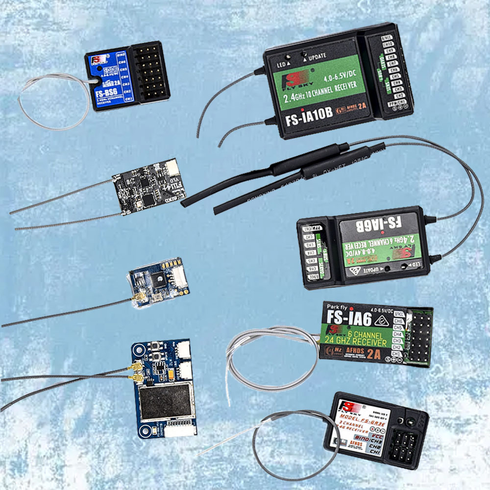 Flysky RC Receiver FS-IA6 IA6B - đánh giá và giá Drone Lipo Battery