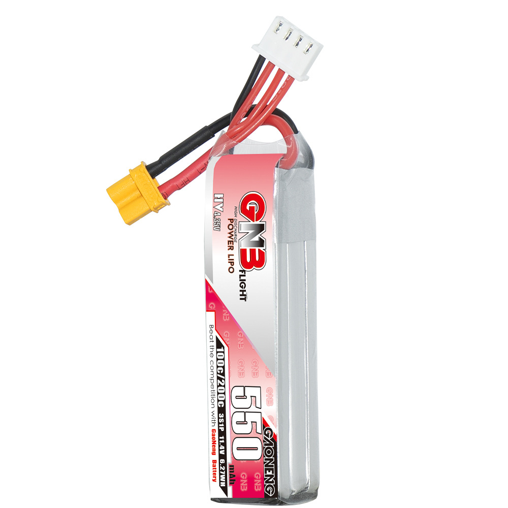 GNB HV 11.4V 550mAh 100C/200C  - đánh giá và giá Drone Lipo Battery