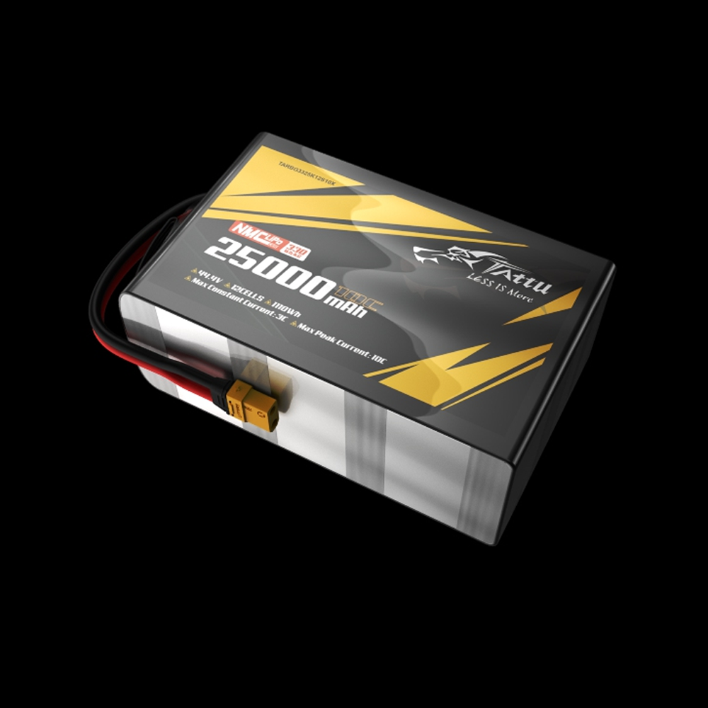 TATTU 25000mah 10C 44.4V 12S 3 - đánh giá và giá Heavy Lift Drone Frame