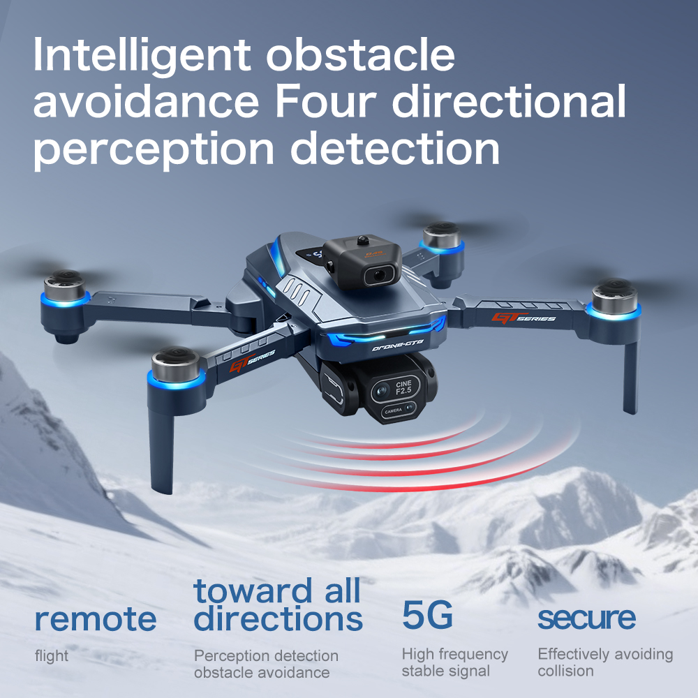 KBDFA  GT8 Drone 6K HD Dual Ca - đánh giá và giá Drone Gt8 Rc