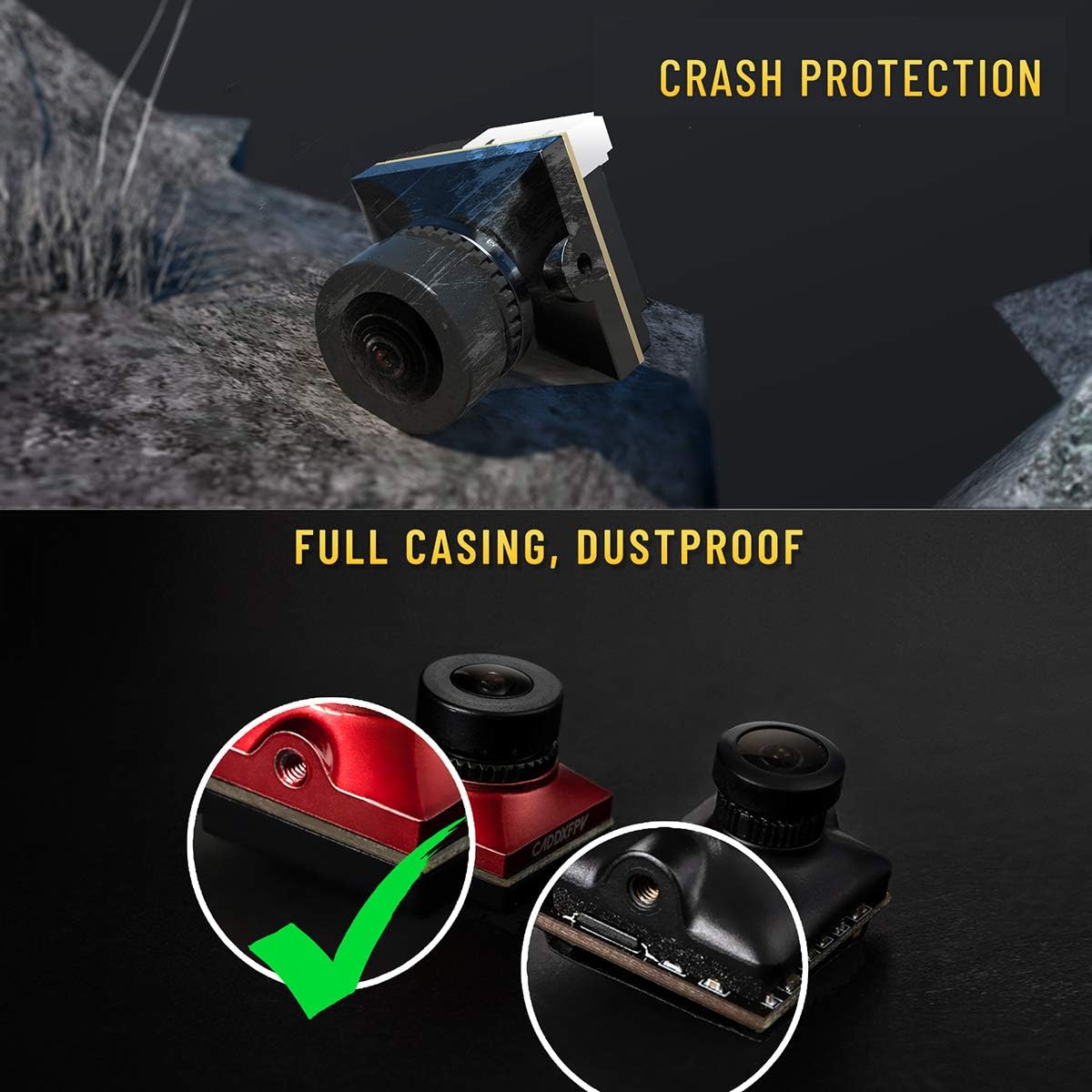 CADDX Micro FPV Camera Ratel 2 - đánh giá và giá Caddx Fpv Camera