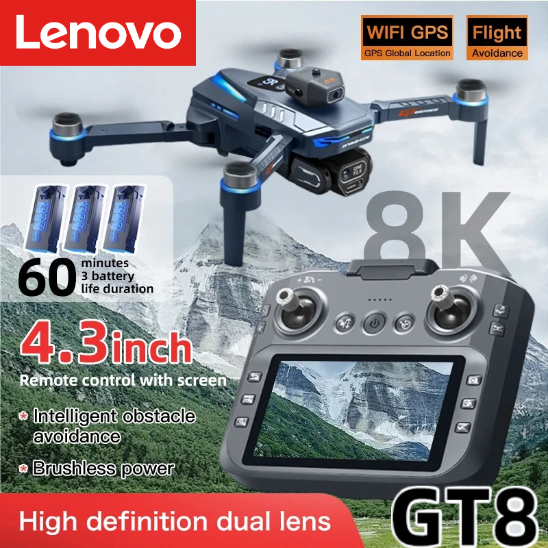Lenovo GT8 Drone 8K Profession - đánh giá và giá Drone Gt8 Rc