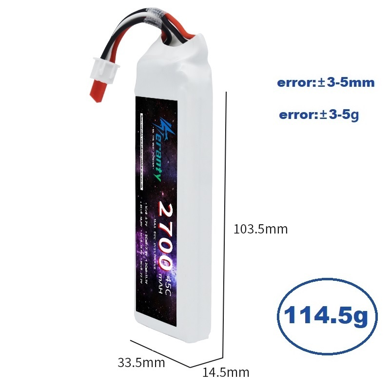 1/3PCS 2S 7.4V Lipo Battery 27 - đánh giá và giá Drone Lipo Battery