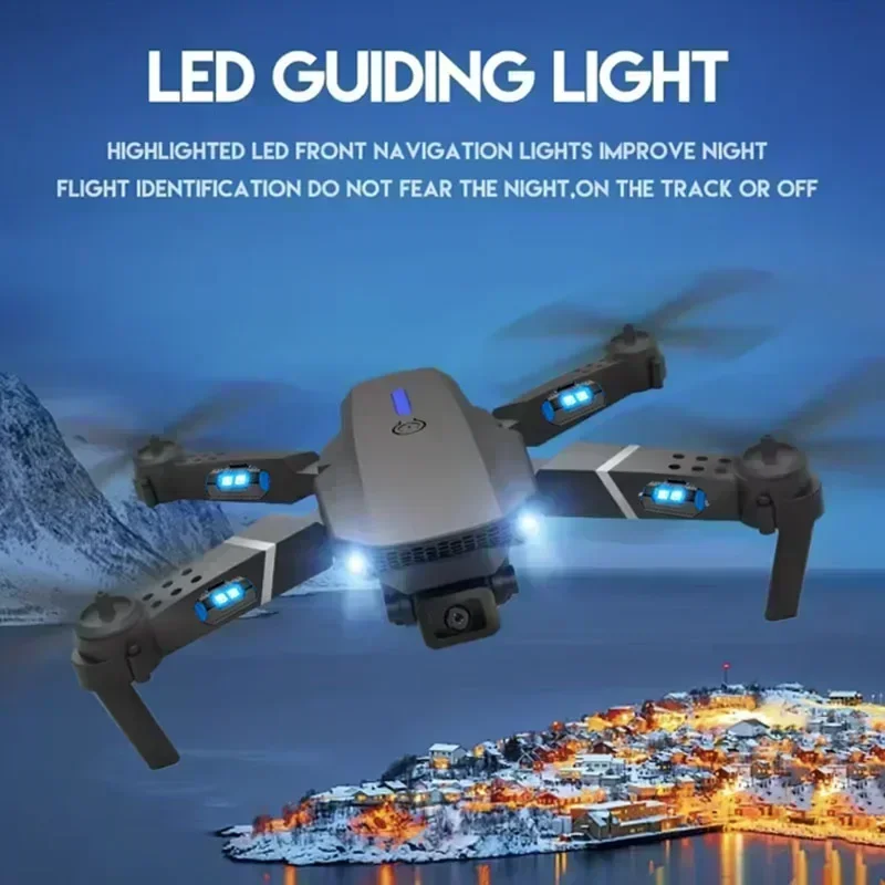 E88 Pro WIFI FPV Drone Wide An - đánh giá và giá Drone Rc App