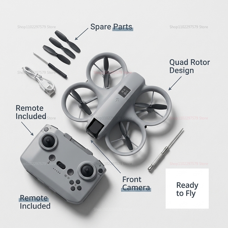 Mini Drone with 8K HD Camera F - đánh giá và giá Drone Without Rc