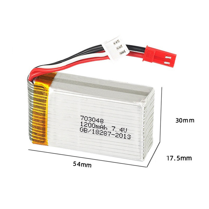 Pin Lipo 2S 7.4 V 1200MAh 7030 - đánh giá và giá Drone Lipo Battery
