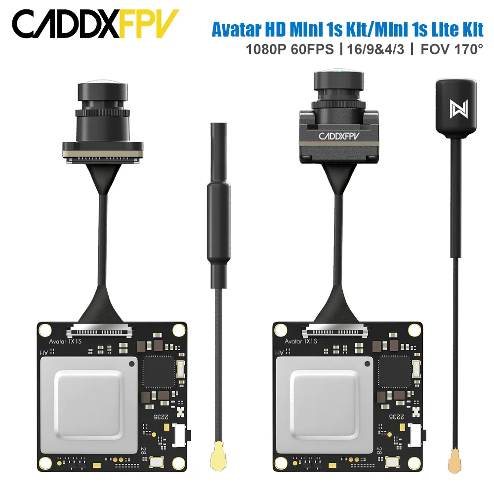 CADDX Walksnail Avatar HD Mini - đánh giá và giá Caddx Fpv Camera