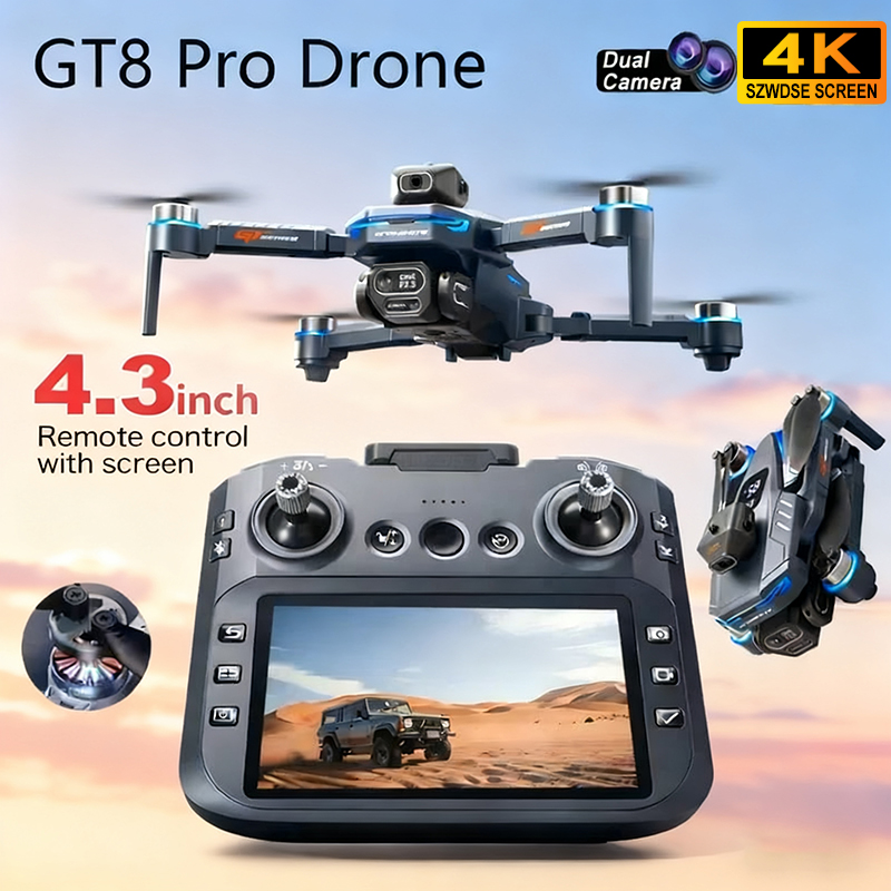 New Drone 4K HD GT8 Camera Obs - đánh giá và giá Drone Gt8 Rc