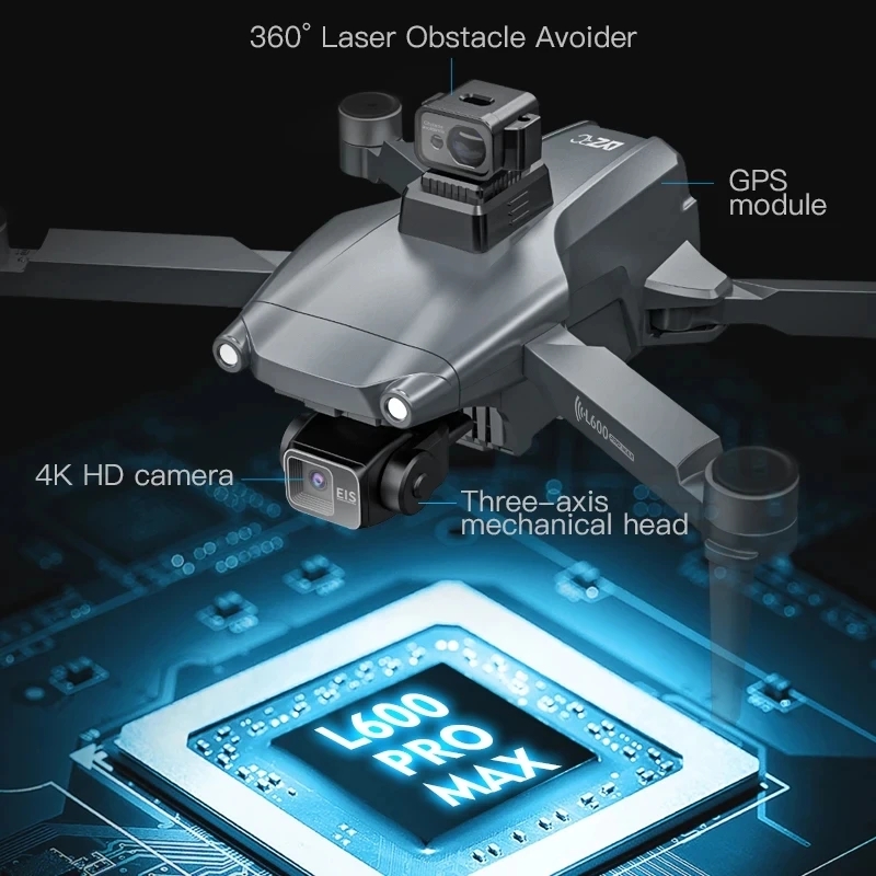 L600 PRO MAX GPS Drone Profess - đánh giá và giá Drone Rc App