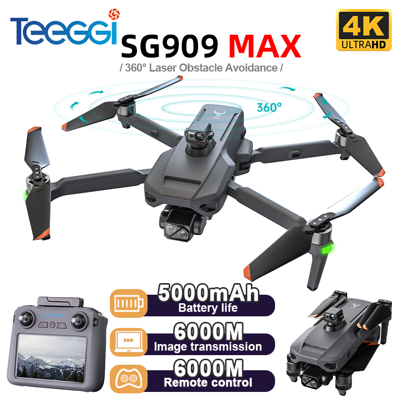 Teeggi SG909 MAX GPS Drone Wit - đánh giá và giá Drone Rc App