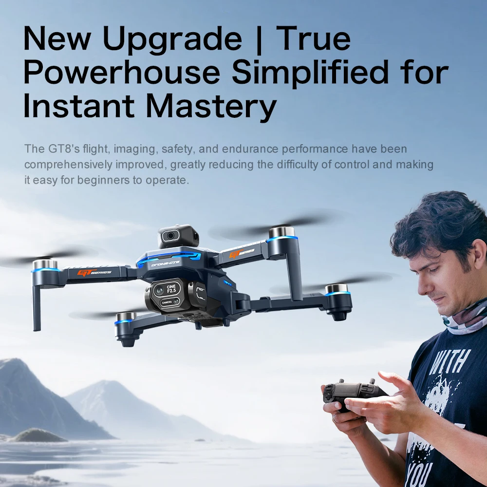 Lenovo GT8 Drone 8k Camera wit - đánh giá và giá Drone Gt8 Rc