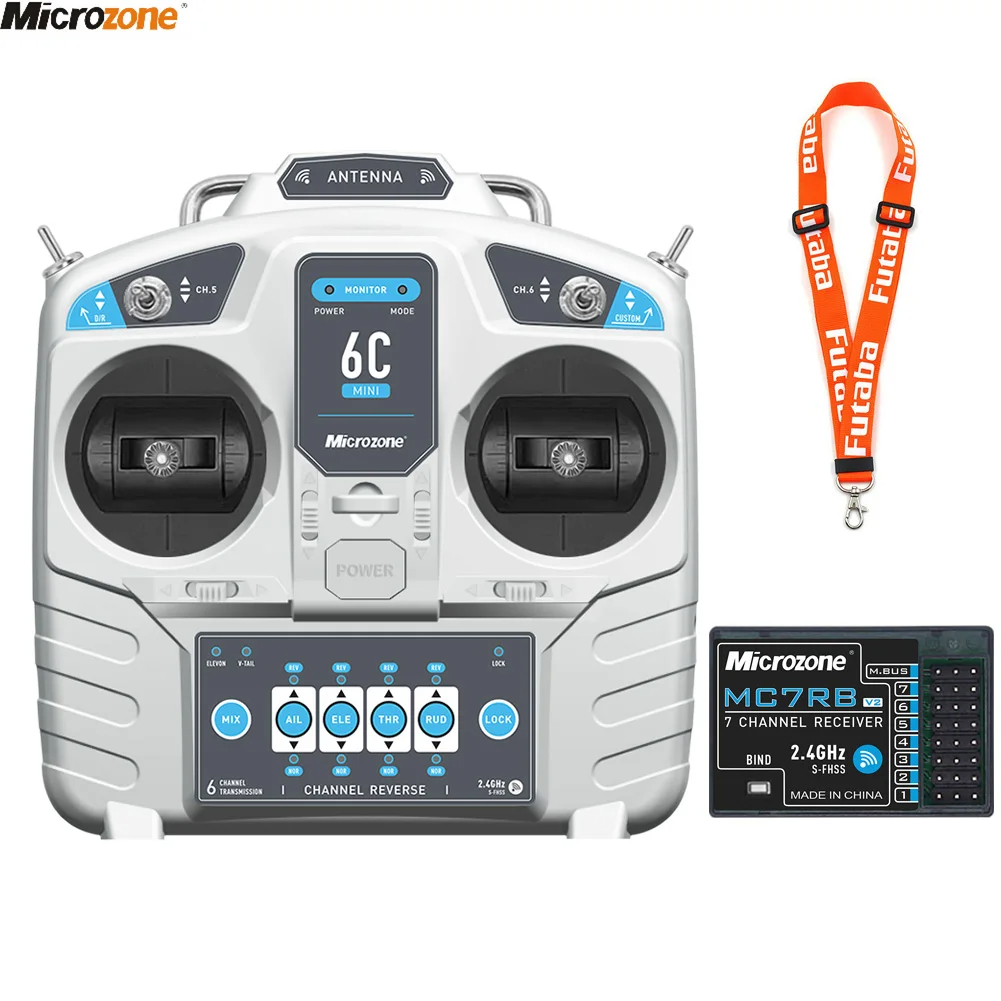 MicroZone MC6C Mini V2 2.4G 6C - đánh giá và giá Drone Helicopter Rc