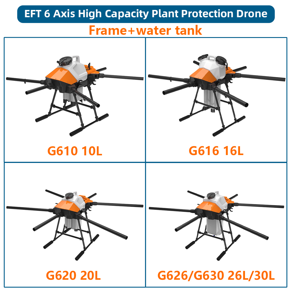 EFT G610 G616 G620 G626 G630 3 - đánh giá và giá Heavy Lift Drone Frame