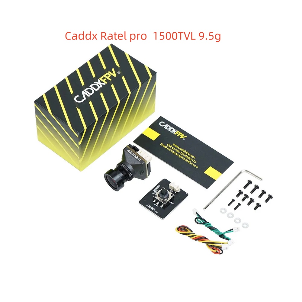 CADDX Ratel Pro 1500TVL 9.5g U - đánh giá và giá Caddx Fpv Camera