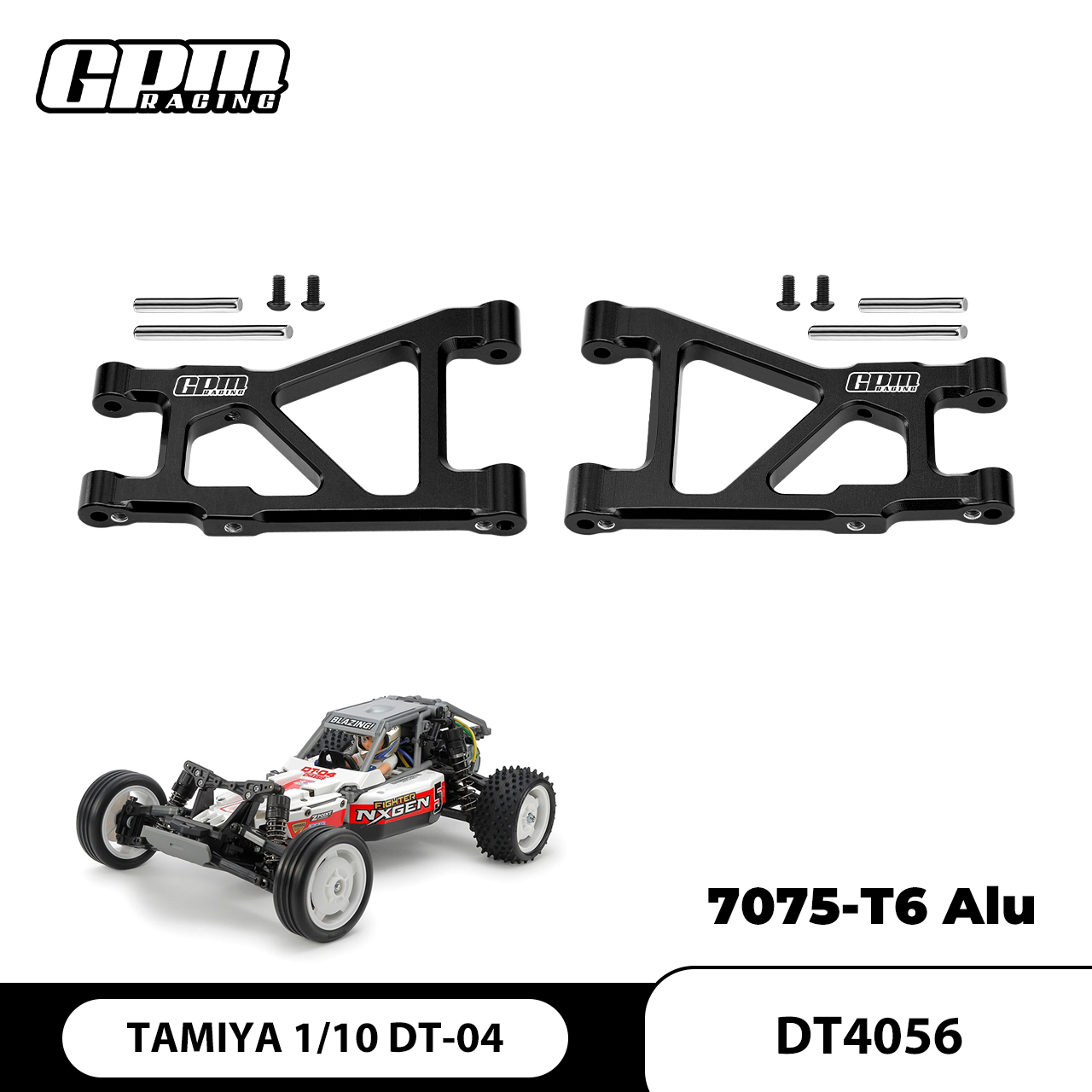 GPM 7075 Alloy Rear Lower Susp - đánh giá và giá Rc Suspension Arm