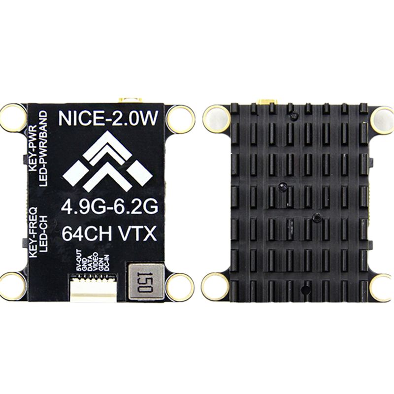 B68A 5.8G 2W VTX 2000Mw 64CH F - đánh giá và giá Drone Without Rc