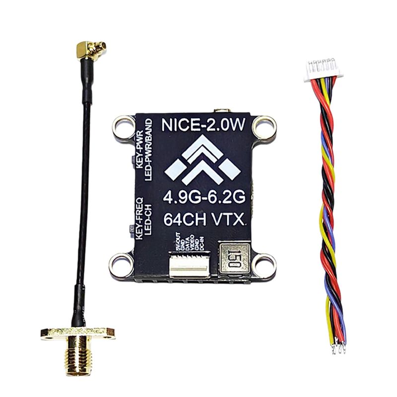 B68A 5.8G 2W VTX 2000Mw 64CH F - đánh giá và giá Drone Without Rc